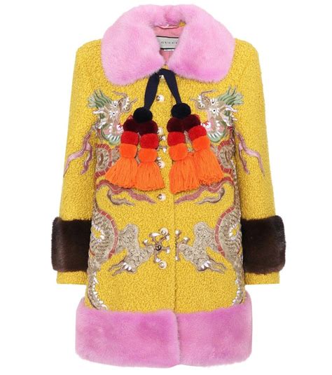 gucci wool|Gucci fur coats female.